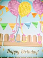Kit pictura cu diamante – set 3 felicitari (18 x 13 cm) – Model La Multi Ani (III) - imagine 3