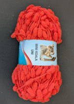 Fir pufos fantezie Stafil Koala Uni – Portocaliu aprins, 50g / 50m